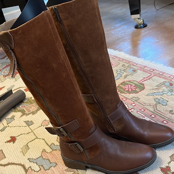 Chestnut knee high boots - Picture 13 of 13